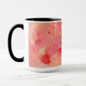 Le reste de ma vie rire 15 oz Ringer Mug (Gauche)