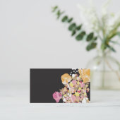 Le résumé fleurit le carte de visite (Debout devant)