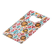 le rétro lion mignon badine l'illustration (Devant Angle)