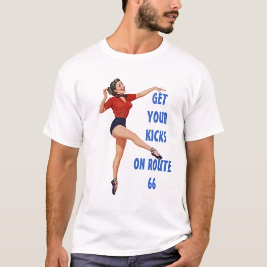 LE RÉTRO T-SHIRT DE PIÈCE EN T OBTIENNENT VOS (Devant)
