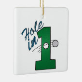 **LE RÊVE DE GOLFER** ORNEMENT DE NOËL (Droite)