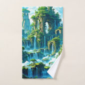 Le rêve de l'arbre de cascade (Serviette à main)