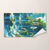 Le rêve de l'arbre de cascade (Serviette à main)