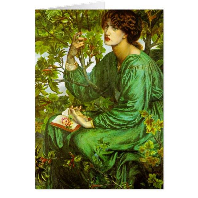 Le rêve du jour par Dante Gabriel Rossetti (Devant)