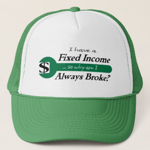 Le revenu/a toujours cassé le casquette - vert
