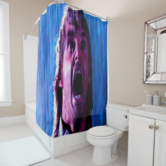 Le rideau de douche de Grube (En situation)