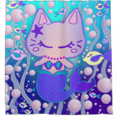 Le Rideau De Douche De La Petite Chatte Poussée Fo (Devant)