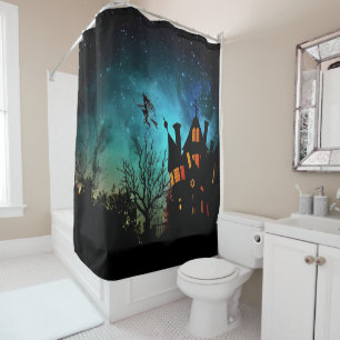 Le rideau de douche de la sorcière