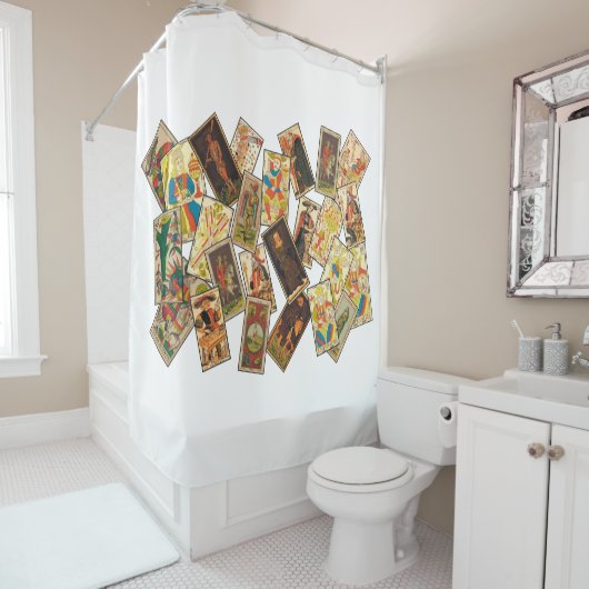 Le rideau de douche de Tarot Lover (En situation)