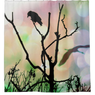 Le rideau de douche Lonely Crow