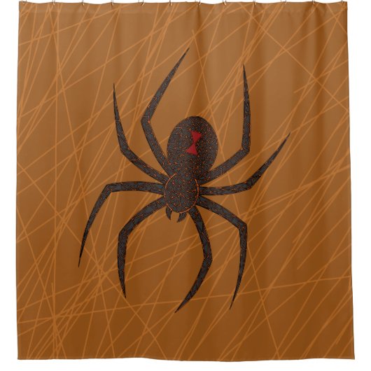 Le Rideau de Douche Toile d'Araignée (Devant)