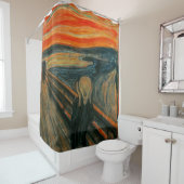 Le rideau en douche de peinture de cri perçant (En situation)