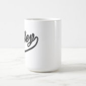 Le Riley nommé sur une tasse (Centre)