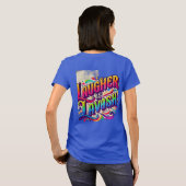 Le rire est lave ( T-shirt conçu ) (Dos entier)