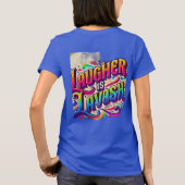 Le rire est lave ( T-shirt conçu ) (Dos)