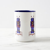 "Le Robot" (45 cl) Mug deux tons (Centre)
