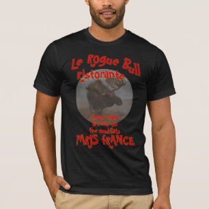 LE ROGUE BULL RISTORANTE PARIJS FRANKRIJK T-SHIRT