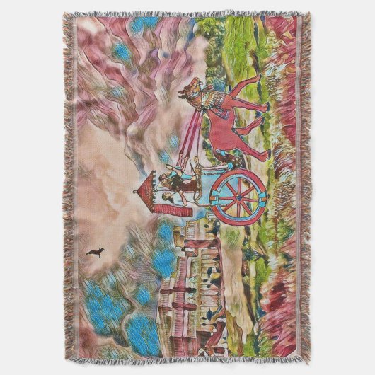 Le roi assyrien lance la couverture (devant Vertical)