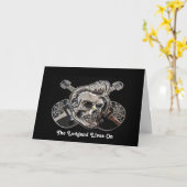 Le Roi ! - Carte de voeux d'anniversaire du concep (Fleur jaune)