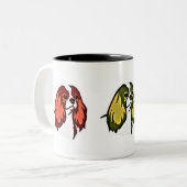 Le Roi cavalier Charles Mug (Devant gauche)