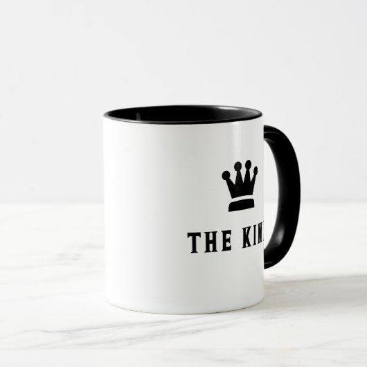 Le roi Chess Mug (Devant droit)