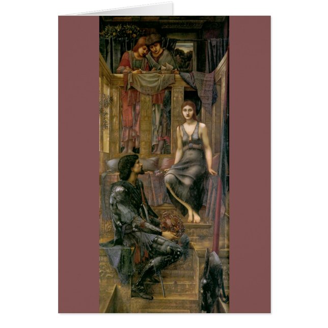 Le "Roi Cophetua et la domestique de mendiant", (Devant)