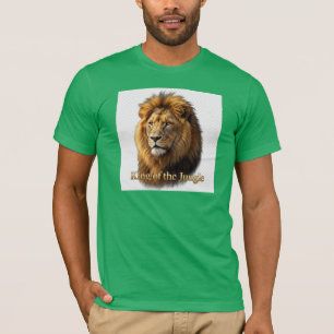 "Le Roi de la Jungle T-Shirt Lion"