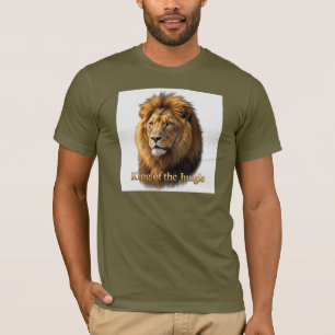 "Le Roi de la Jungle T-Shirt Lion"