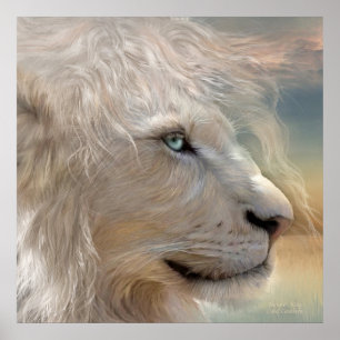 Le Roi de la Nature - Poster d'art du Portrait/Imp
