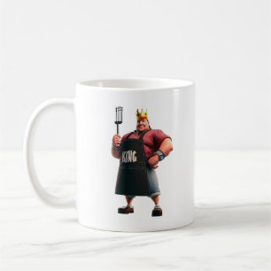 Le roi de la tasse de café grill
