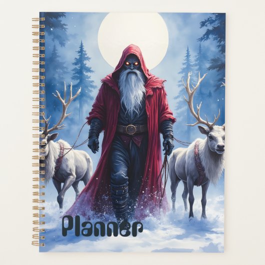 Le roi de l'hiver arrive. (Devant)