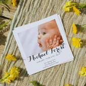 Le roi de POOP est arrivé Faire-part de naissance