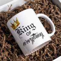 Le roi de tout le café de la Couronne Mug