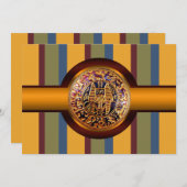 Le Roi égyptien Party Invitation (Devant / Derrière)