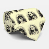 Le Roi George V et cravate de vignette de Queen (Roulé)