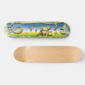 Le Roi Graffiti Skateboard (Horz)