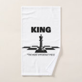 Le Roi La Pièce La Plus Importante (Serviette à main)