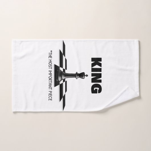 Le Roi La Pièce La Plus Importante (Serviette à main)