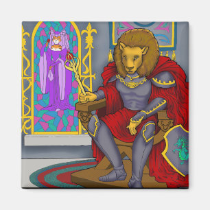 Le Roi Magnet de lion