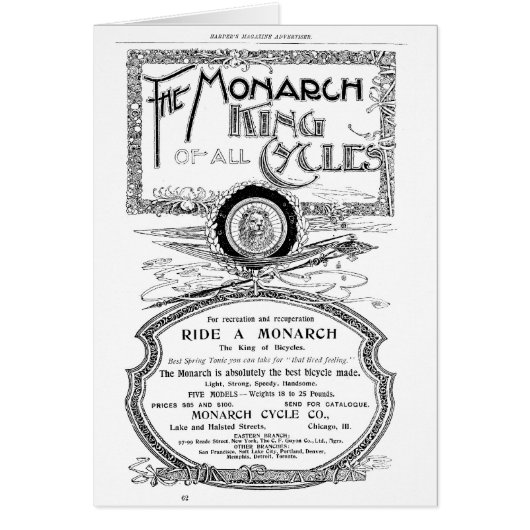 Le roi monarque de tous les cycles (Devant)