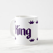 Le Roi Mug Purple Crowns (Devant gauche)