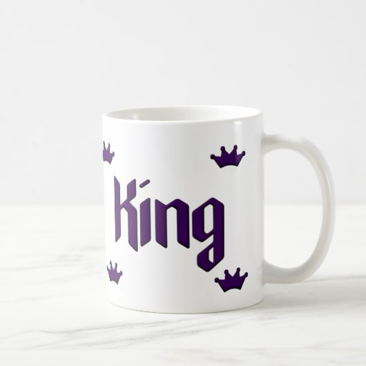 Le Roi Mug Purple Crowns (Droite)