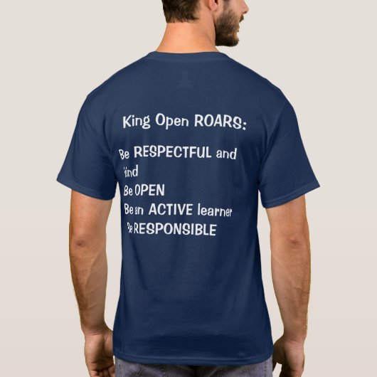 Le Roi Open T-shirt (Dos)