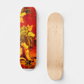 Le Roi Skateboard Skidone de lion (Recto)