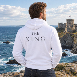 Le Roi - Sweat à capuche entièrement zippé Bella+C