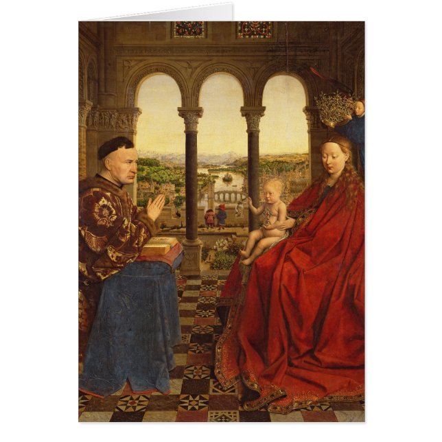 Le Rolin Madonna, c.1435 (Devant)