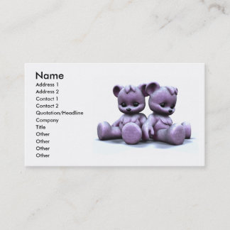 Le rose de Plushie soutient le carte de visite