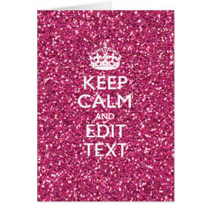 Le rose de rose personnalisé GARDENT le CALME ET