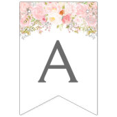 Le rose rougissent bannière pendante, étamine, (Deuxième drapeau)