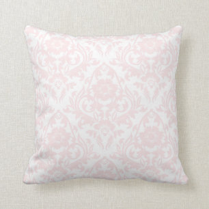 Le rose rougissent coussin traditionnel floral de